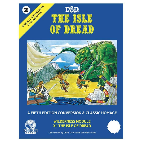 D&D 5E OGL: Original Adventures Reincarnated - #2 The Isle of Dread