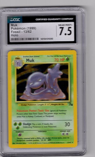 Muk - 13/62 (FO) Rare - Unlimited (Graded - CGC 7.5)