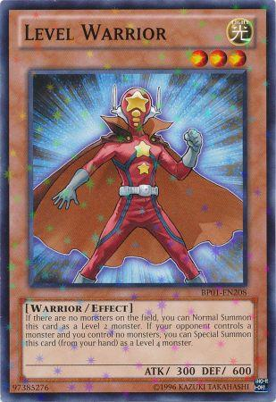 Level Warrior (Starfoil) (BP01-EN208) Starfoil Rare - Near Mint Unlimited