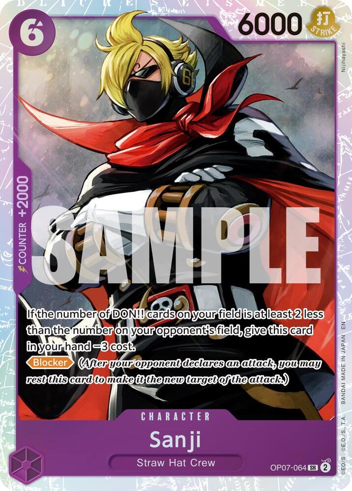 Sanji(Reprint) (OP07-064 SR)