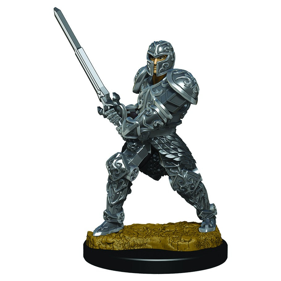 D&D Miniatures: Icons of the Realms - Premium Figure: Wave 03 - Male Human Fighter