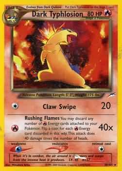Dark Typhlosion - 10/105 (N4) Holo Rare - Heavy Play Unlimited