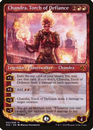 Chandra, Torch of Defiance (SS3-M-FOIL)