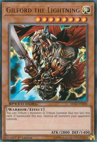 Gilford The Lightning (SBAD-EN008) Ultra Rare
