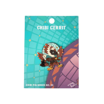 Critical Role: Chibi Pin No. 33 - Cerrit Agrupnin