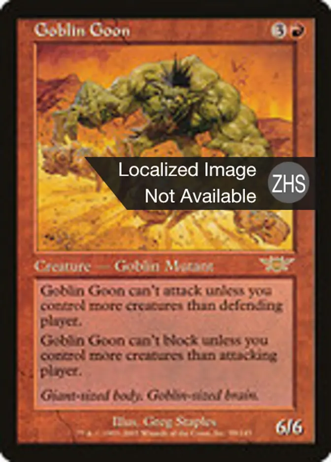 Goblin Goon (LGN-R) Chinese