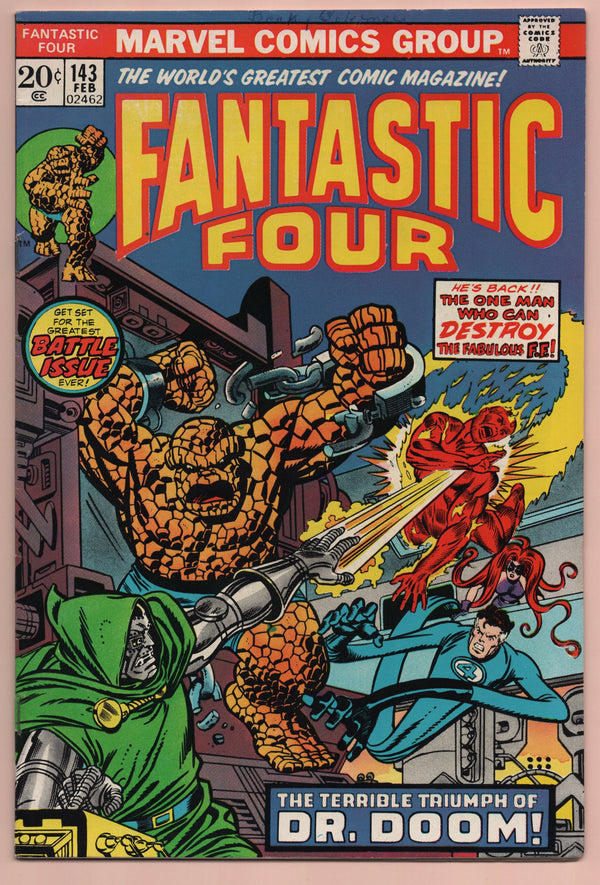 Fantastic Four (1961 Series) #143 (7.0)