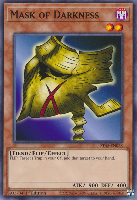 Mask of Darkness (STAS-EN023) Common - Near Mint 1st Edition