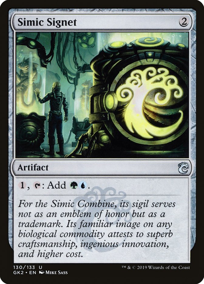 Simic Signet (GK2-U) Moderate Play