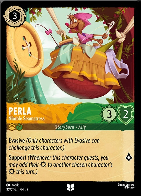 Perla - Nimble Seamstress (Archazia's Island - 032/204) Uncommon