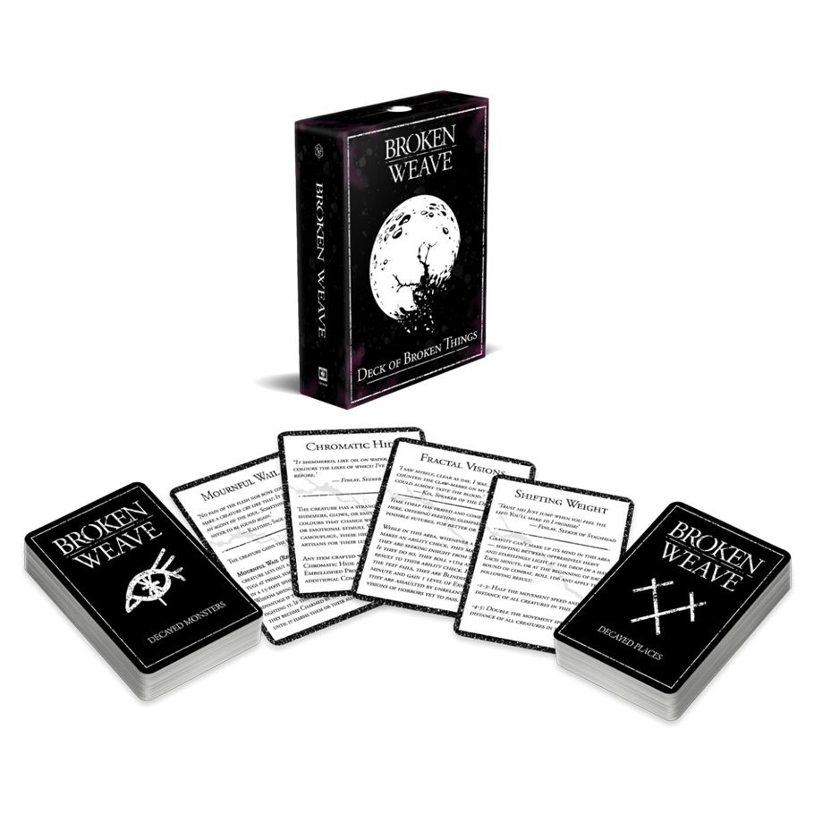 D&D 5E OGL: Broken Weave - Deck of Broken Things