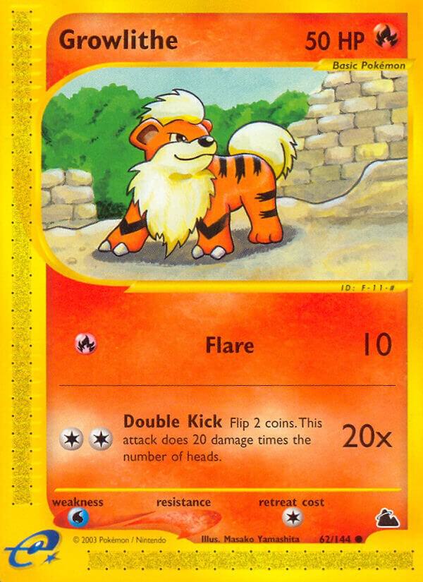 Growlithe - 062/144 (SK) Common - Near Mint