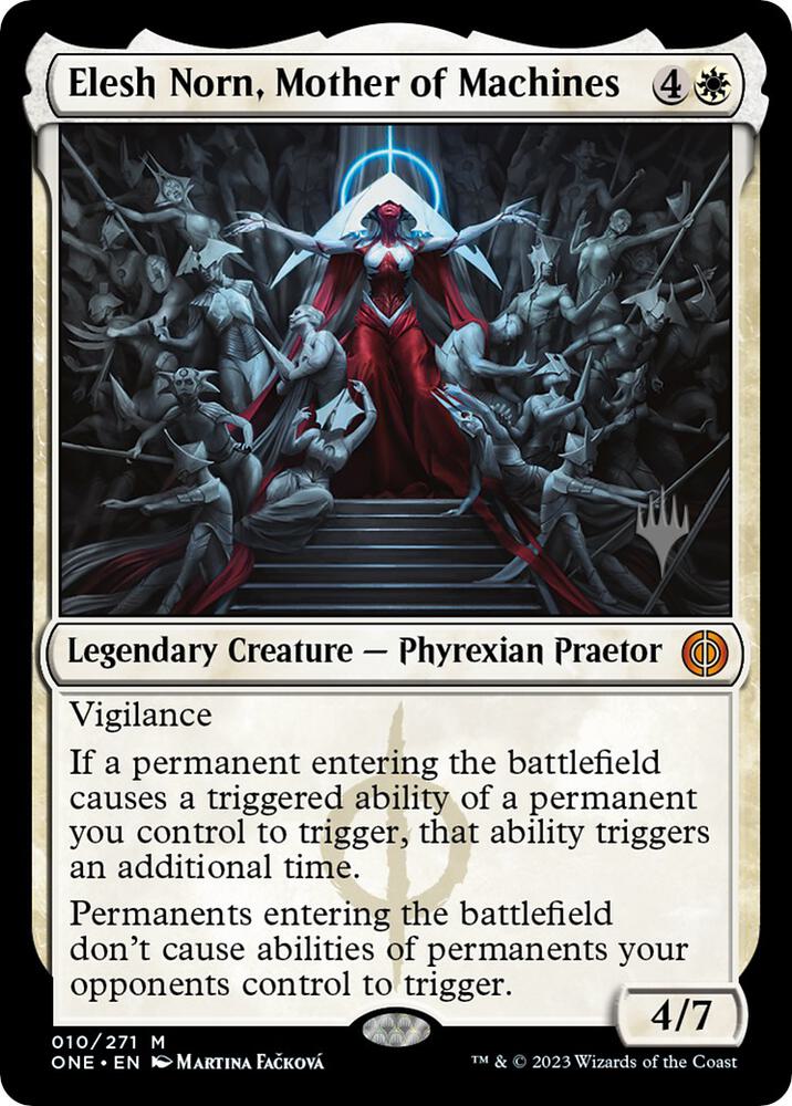 Elesh Norn, Mother of Machines (ONE-M- PP FOIL)