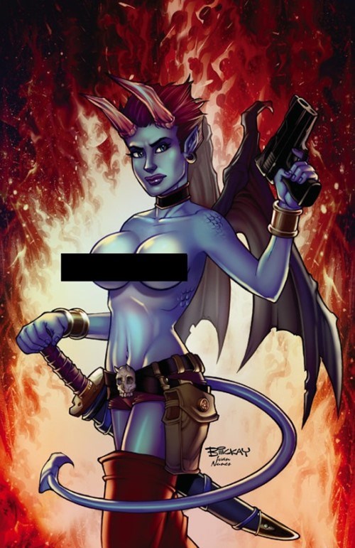 LEGEND: HELL'S EXECUTIONER (2015 Series) #1 (9.4) Nude Cover