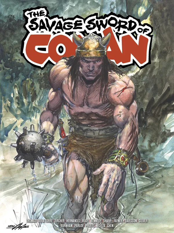 SAVAGE SWORD OF CONAN (TITAN COMICS) TP (VOL 1-3) BUNDLE (USED)