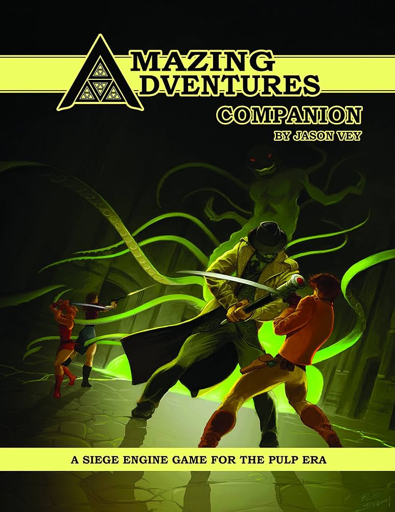 Amazing Adventures RPG: Companion Book (USED)