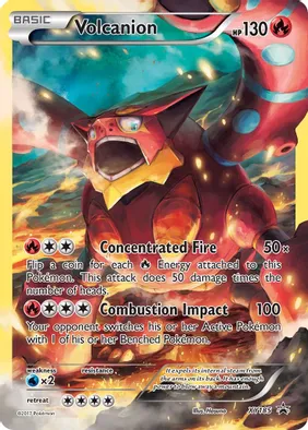 Volcanion - XY185 (XY:PR) Promo - Near Mint Holofoil