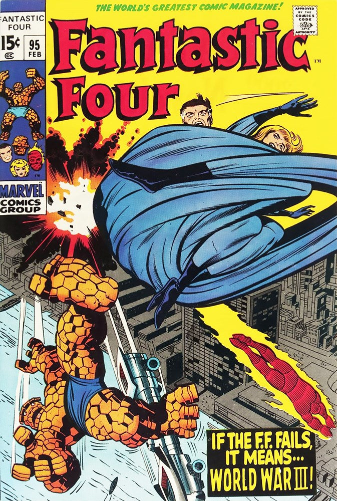Fantastic Four (1961 Series) #95 (5.0) 1st Appearance of Monocle