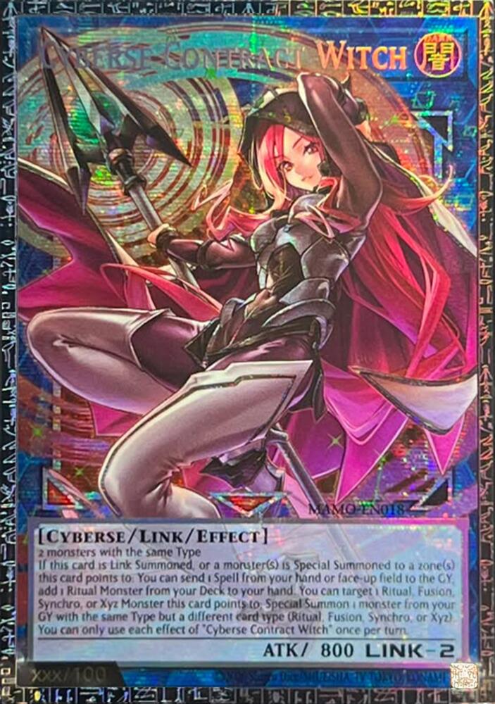 Cyberse Contract Witch (MAMO-EN018*)