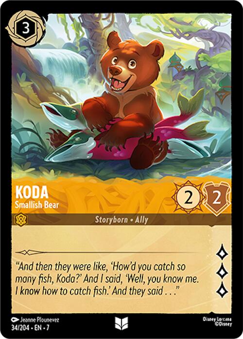Koda - Smallish Bear (Archazia's Island - 034/304) Uncommon