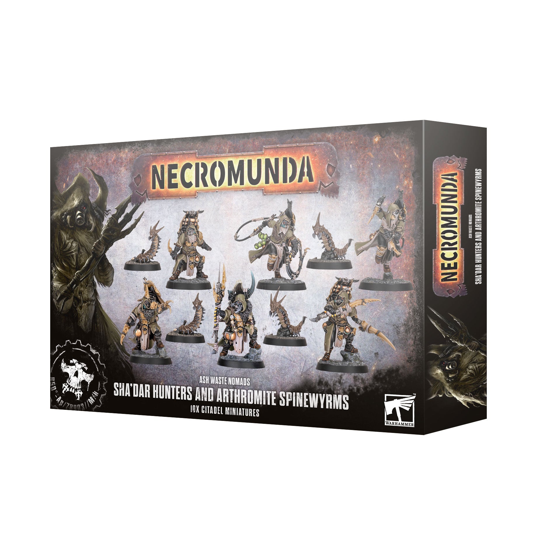 Necromunda: Gang - Ash Wastes: Sha’dar Hunters and Anthromite Spinewyrms