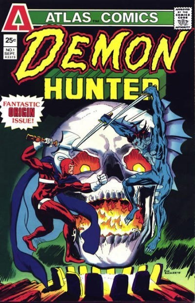 Demon-Hunter (1975 Series) #1 (8.5) Origin and 1st appearance.