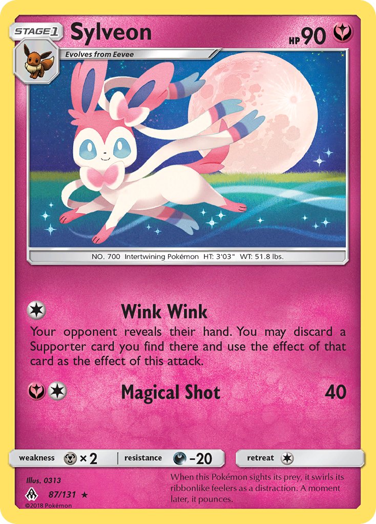 Sylveon - 087/131 (FLI) Rare - Near Mint