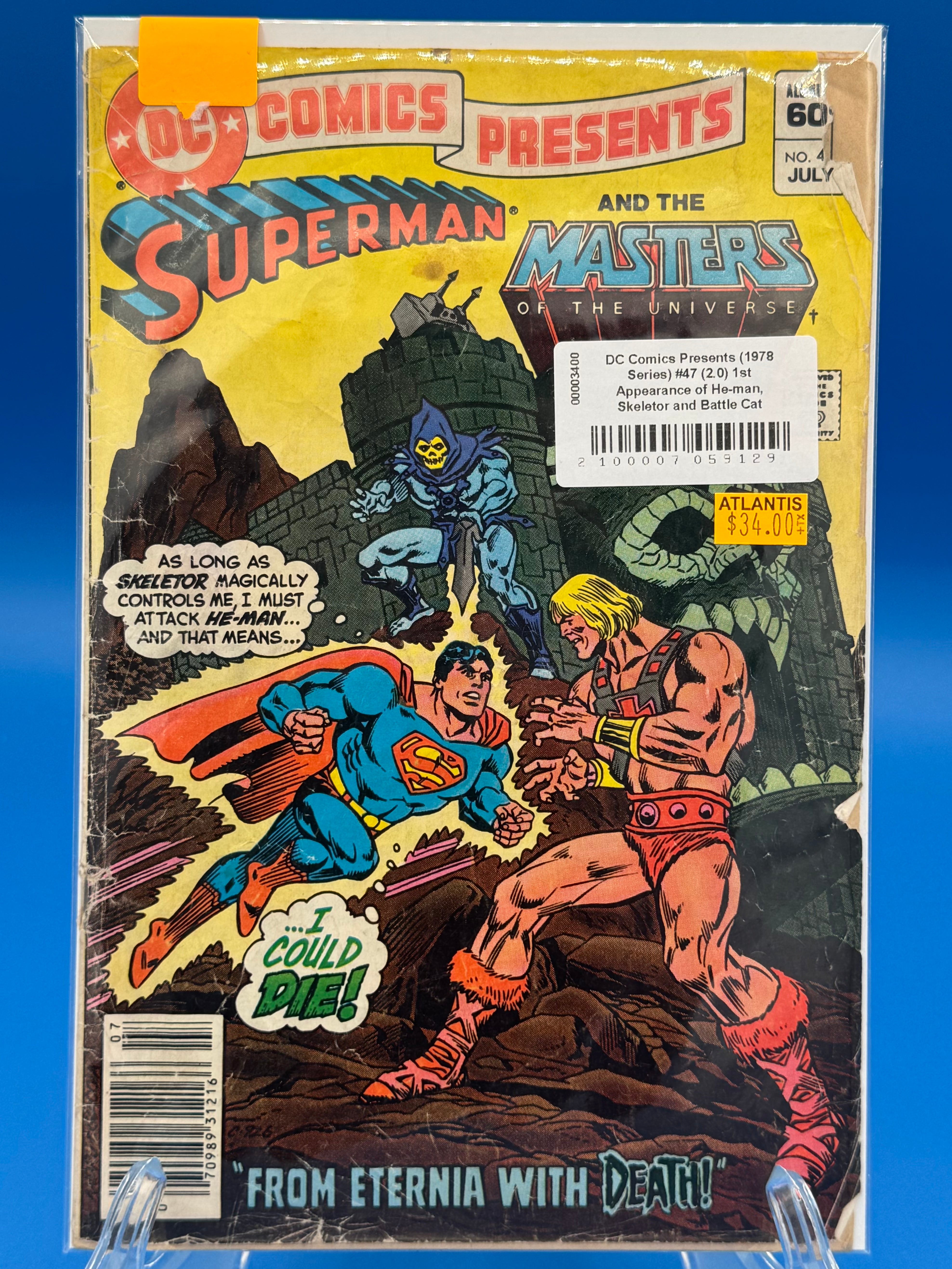 DC Comics Presents (1978 Series) #47 (2.0) 1st Appearance of He-man, Skeletor and Battle Cat
