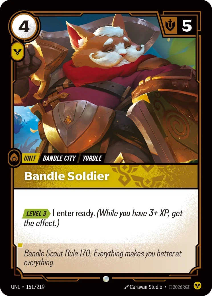 Bandle Soldier - 151/219 (UNL) Common