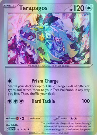 Terapagos - 161/191 (SSP) Rare