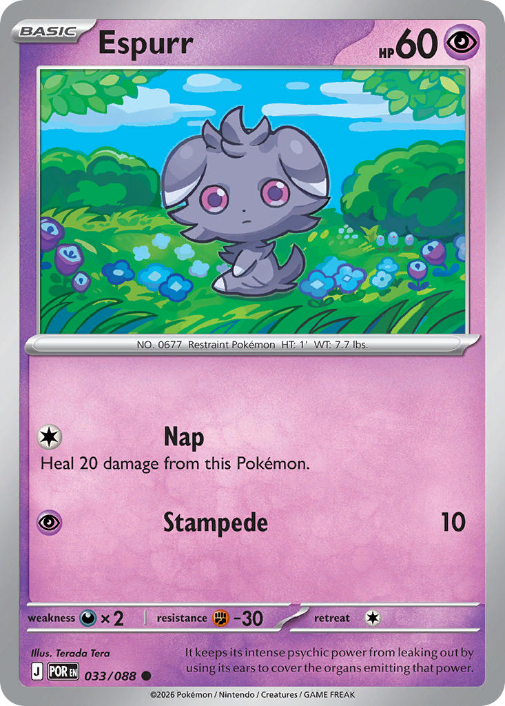Espurr - 033/088 (POR) Common