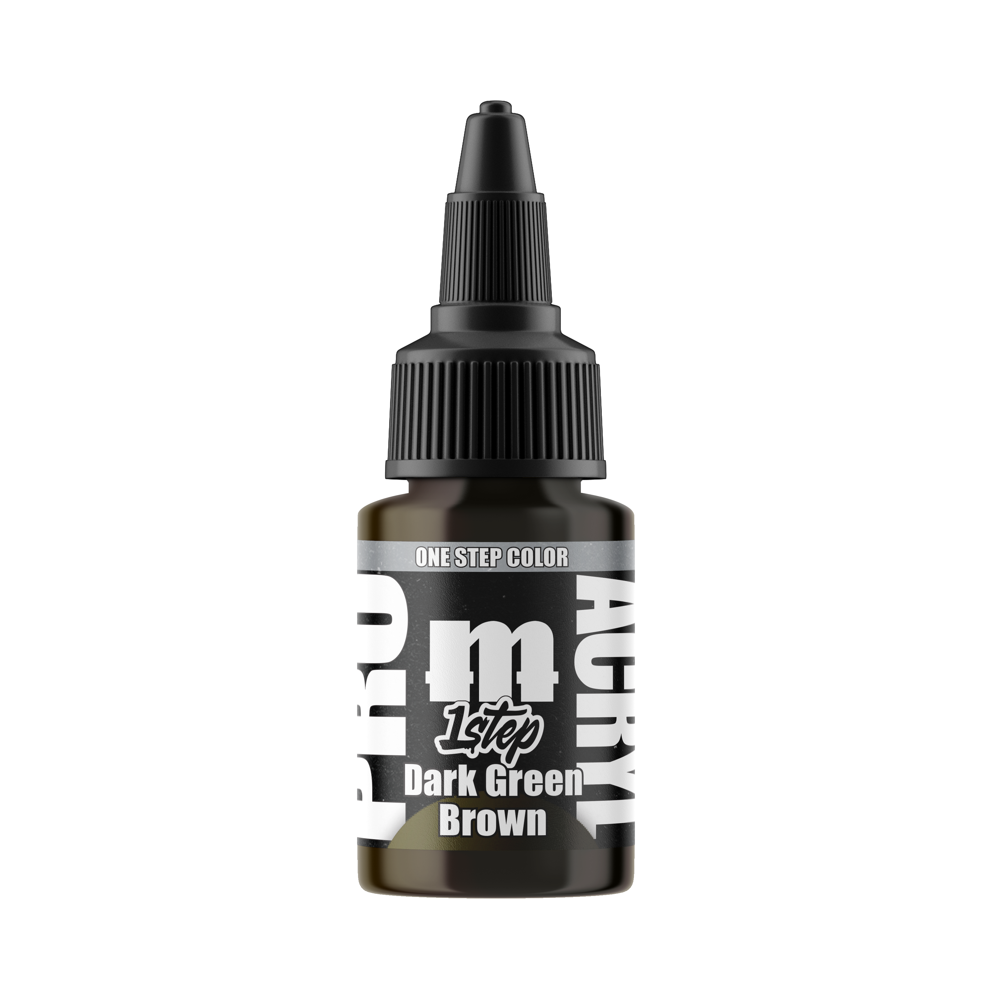Monument Hobbies: PRO Acryl 1-Step - 509 Dark Green Brown (22mL)