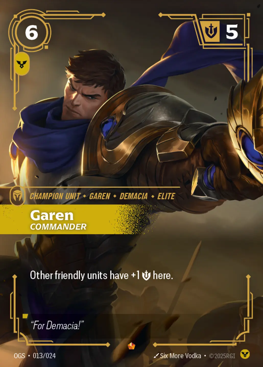 Garen - Commander - 013/024 (OGS) Epic