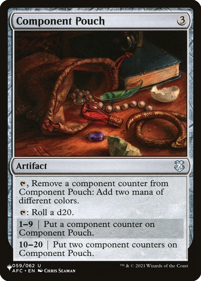 Component Pouch (AFR-U-LIST)
