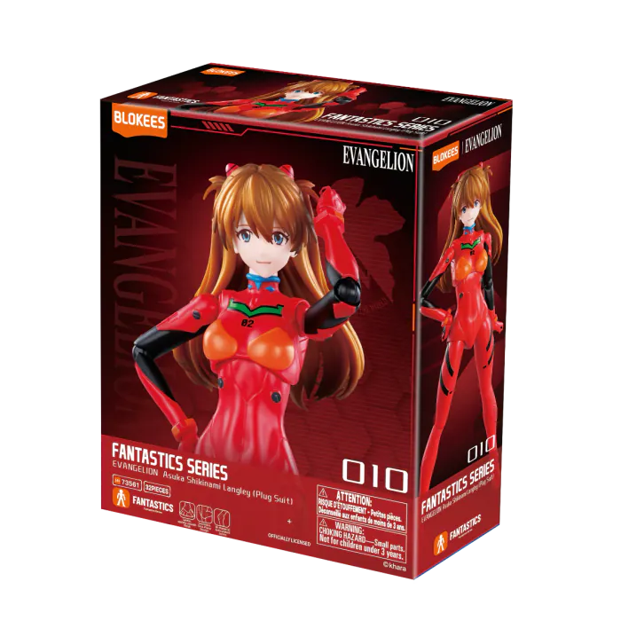 Blokees: Evangelion - Fantastic Series - Asuka Shikinami Langley (Plug Suit Ver.) (73561)