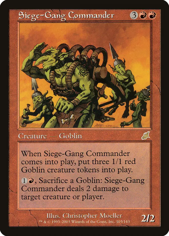 Siege-Gang Commander (SCG-R) Heavy Play