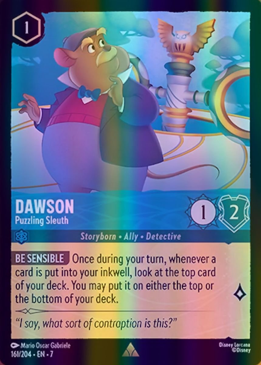 Dawson - Puzzling Sleuth (Archazia's Island - 161/204) Rare