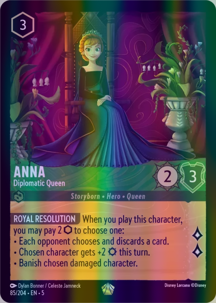 Anna - Diplomatic Queen (Shimmering Skies 085/204) Legendary - Near Mi Anna - Diplomatic Queen (Shimmering Skies 085/204) Legendary - Near Mi