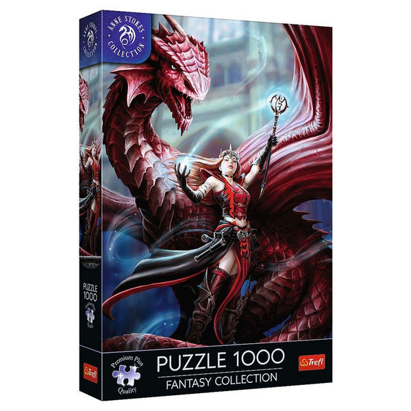 Puzzle: Anne Stokes - Scarlet Mage 1000 Piece