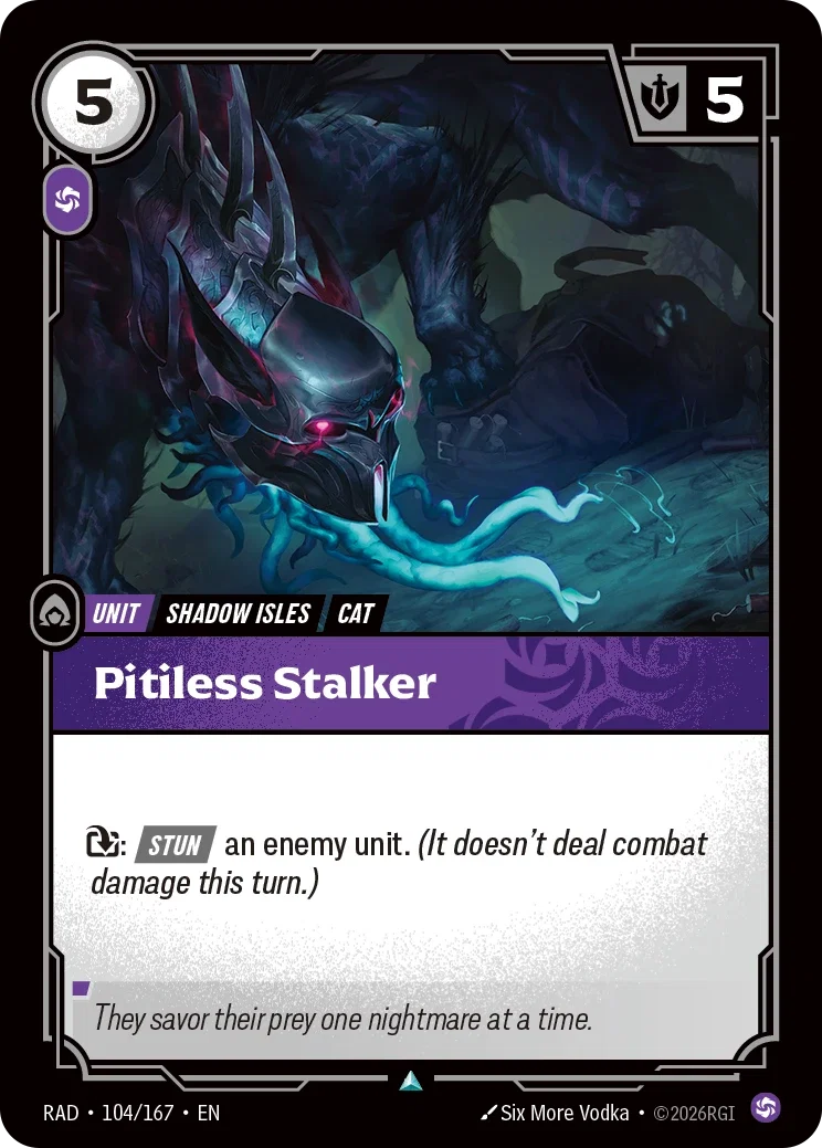 Pitiless Stalker - 104/167 (RAD) Uncommon