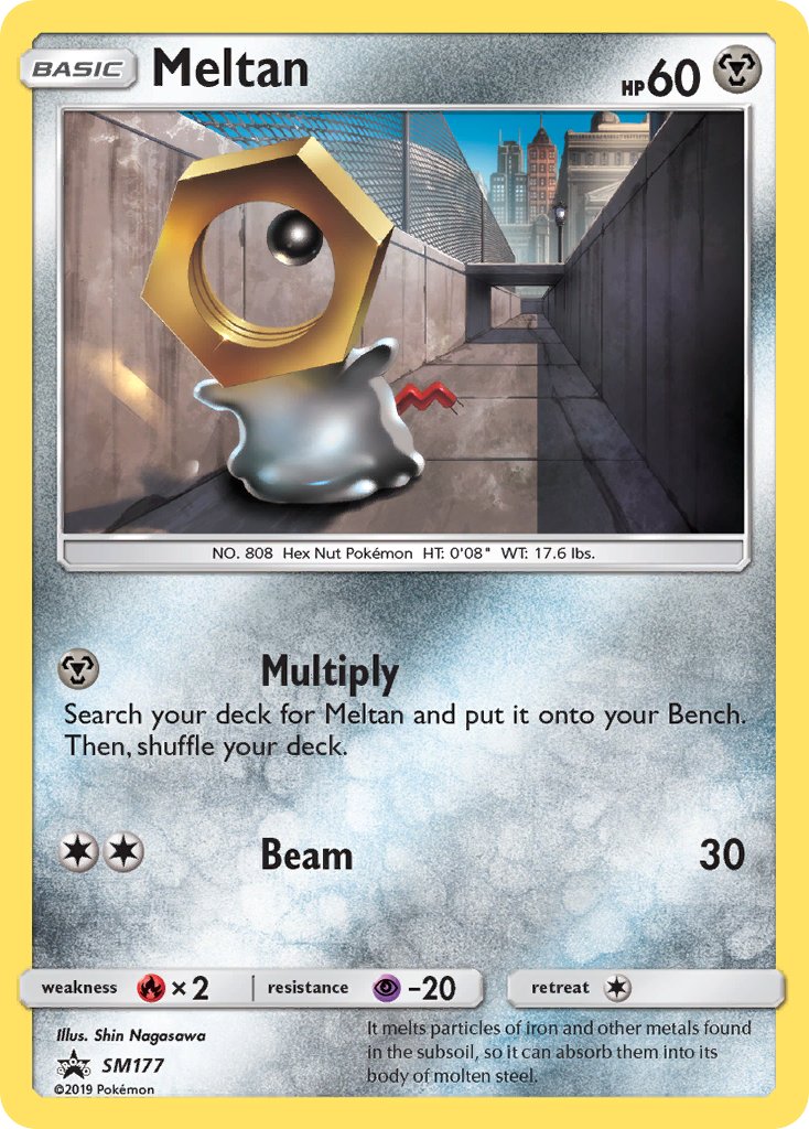 Meltan - SM177 (SM:PR) Promo - Near Mint Holofoil