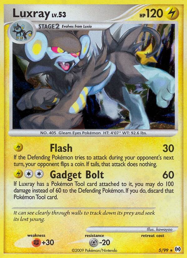 Luxray - 5/99 (AR) Holo Rare - Near Mint Reverse Holofoil