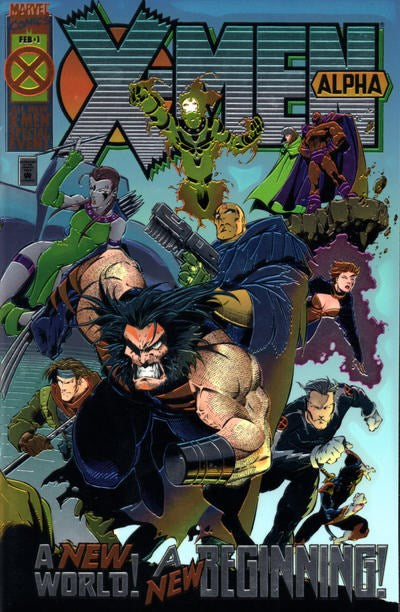 X-Men: Alpha (1995 One Shot) #1 (9.6) First Age of Apocalypse. Chromium Cover
