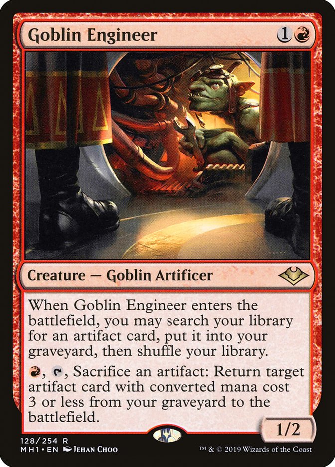 Goblin Engineer (MH1-R) Moderate Play