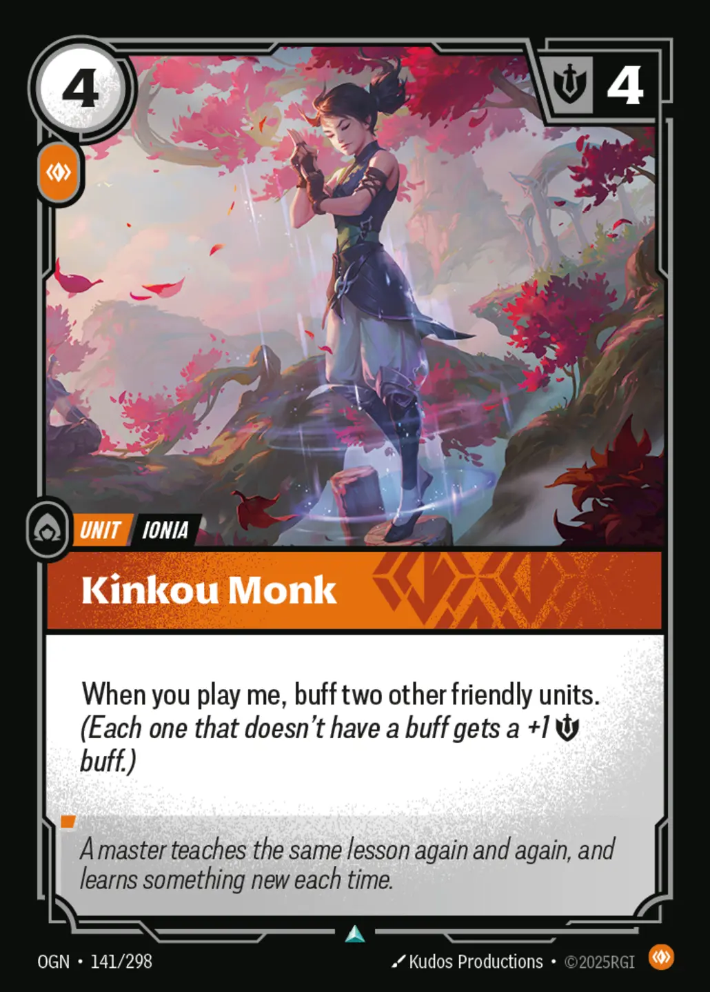 Kinkou Monk - 141/298 (OGN) Uncommon