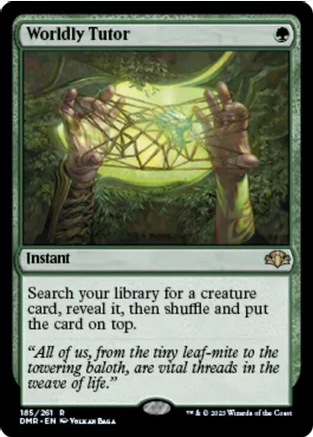 Worldly Tutor (DMR-R-FOIL)