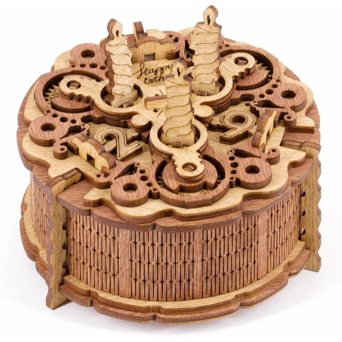 Gift Puzzle Box: Birthday Cake