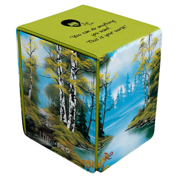 Ultra-PRO: Alcove Flip Deck Box - Bob Ross: Lakeside Path (16524)