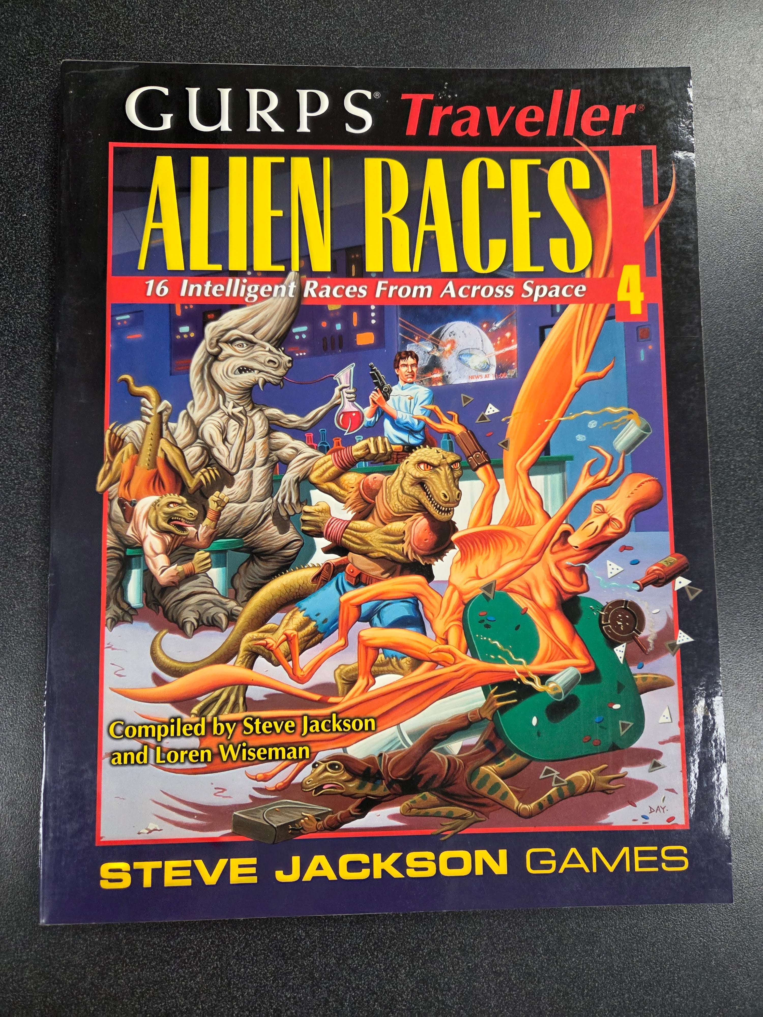 GURPS RPG (3rd Ed): Traveller - Alien Races 4 (USED)