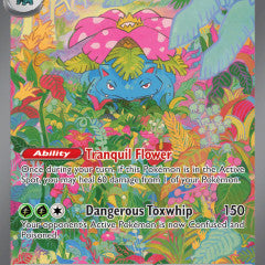 Venusaur ex - 198/165 (MEW) Special Illustration Rare - Damaged Holofoil